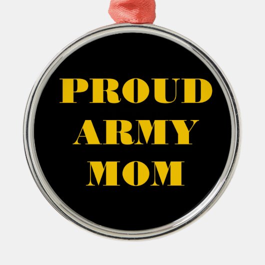 Ornament Proud Army Mam (Voorkant)