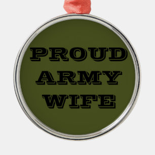 Ornament Proud Army Wife