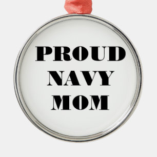 Ornament Proud Navy Mam