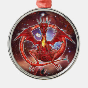 Ornament Pyrope Cosmic Dragon