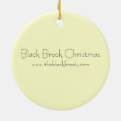 Ornament Reindeer Rock (Achterkant)