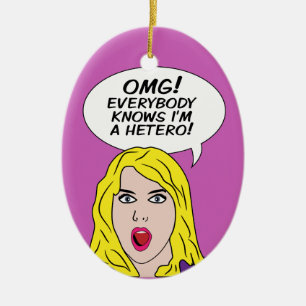 ORNAMENT RETRO COMICS