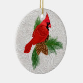  Ornament rode vogel (Rechts)