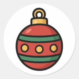 Ornament  ronde sticker