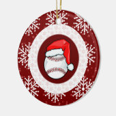 Ornament - Santa Baseball (Links)