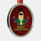 Ornament Santa Biker (Rechts)