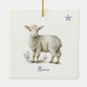 Ornament - Schapen (Achterkant)