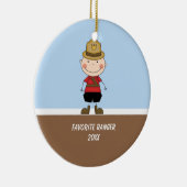 Ornament schattig Boy Ranger (Rechts)