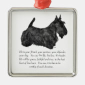 Ornament Scottie Keepomwille - MALE (Voorkant)