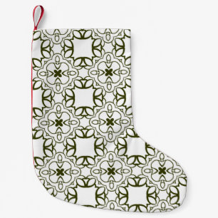 Ornament seamless pattern, abstract, ara kleine kerstsok