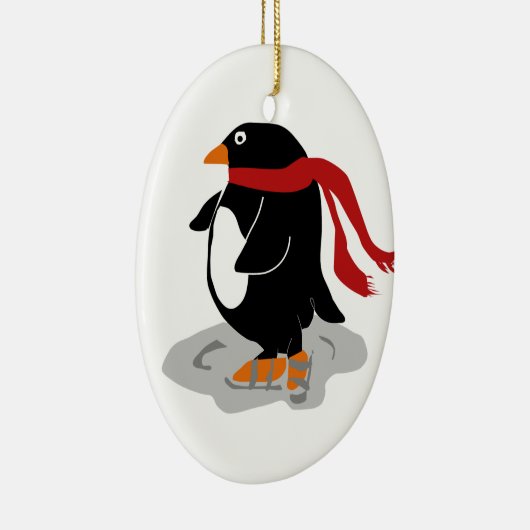 Ornament Sking Penguin Keepomwille (Rechts)