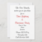 Ornament & Sneeuwvlokken Kaart (Achterkant)