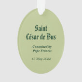 Ornament St. César de Bus (SLE 001) (achterkant)