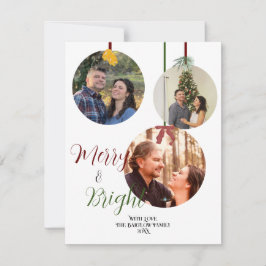 Ornament Stijl Vakantie Kerstmis Kaart Zes Afbeeld