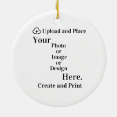 Ornament uw ontwerp of foto-upload (Achterkant)