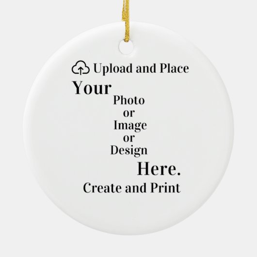 Ornament uw ontwerp of foto-upload (Achterkant)