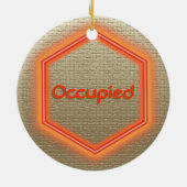 Ornament - Vacature-teken (linnen) (Achterkant)