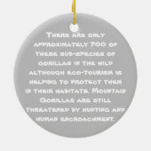 Ornament van bedreigde diersoorten (Achterkant)