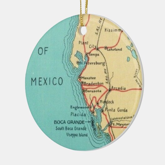 Ornament van Boca Grande Useppa (Links)