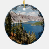 Ornament van Crater Lake Oregon (Achterkant)