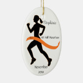 Ornament van de Agent van de Marathon van de vrouw (Rechts)