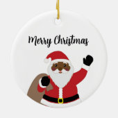 Ornament van de Amerikaanse kerstman (Achterkant)