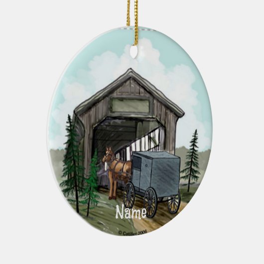 Ornament van de Amish-brug (Rechts)