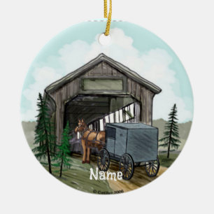 Ornament van de Amish-brug