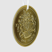 Ornament van de Britse Pond (voorkant)