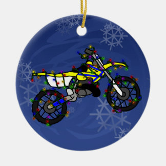 Ornament van de Fiets van het Vuil van Kerstmis