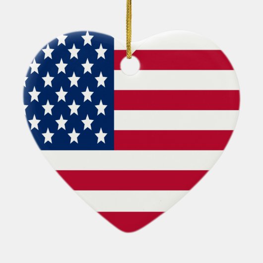 Ornament van de hartvlag (Achterkant)