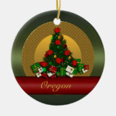 Ornament van de kerstboom Oregon (Voorkant)