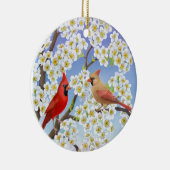 Ornament van de noordelijke Kardinaal Couple (Rechts)