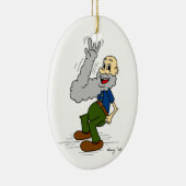 Ornament van de oude Man Waving Beard (Rechts)