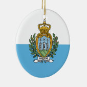 Ornament van de Sammarinese vlag (Rechts)