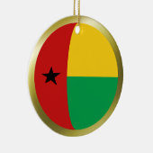 Ornament van de vlag van Guinee-Bissau (Rechts)