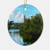 Ornament van de vuurtoren van de telefoon (Links)