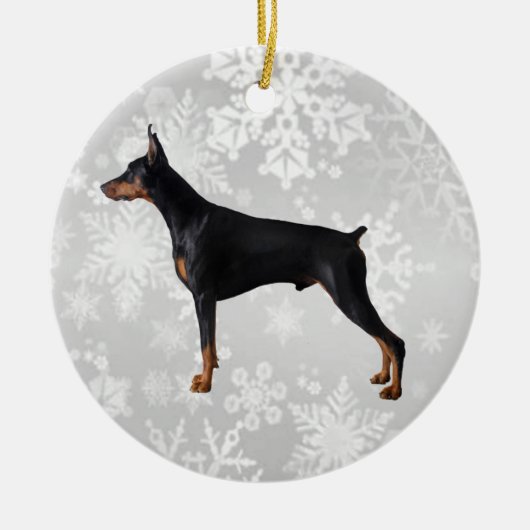 ornament van Doberman (Voorkant)