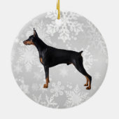 ornament van Doberman (Achterkant)