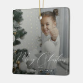 Ornament van familiefoto Keepomwille Ceramic (Links)