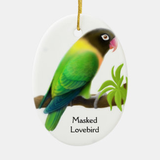 Ornament van gemaskerde liefdesvezel