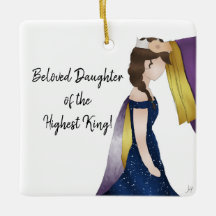 Ornament van gepersonaliseerde prinses