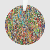 Ornament van gras (voorkant)