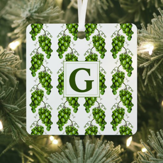 Ornament van groene druiven (Insitu)