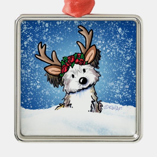 Ornament van Havanese rendiermetaal (Voorkant)