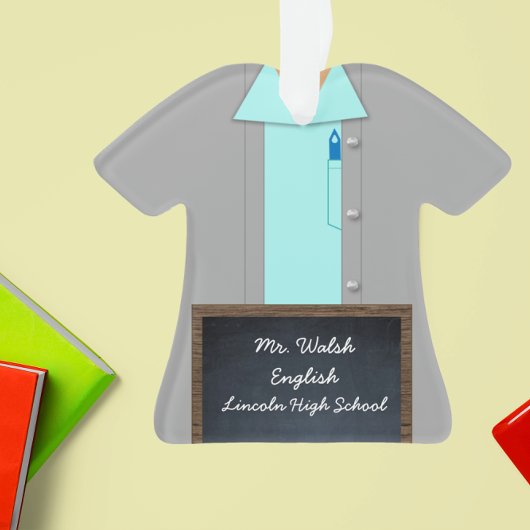 Ornament van het beroep van leraar