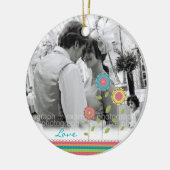 Ornament van het Huwelijk van de Foto van de (Links)