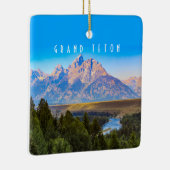 Ornament van het nationale park Grand Teton (Rechts)
