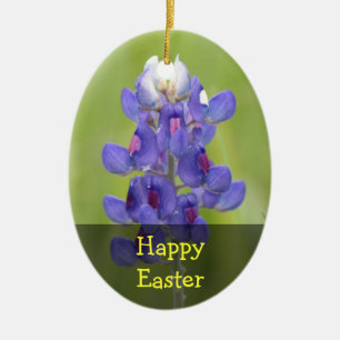Ornament van het Paasei van Texas Bluebonnets het