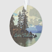 Ornament van het Tahoe Acrylmeer (voorkant)